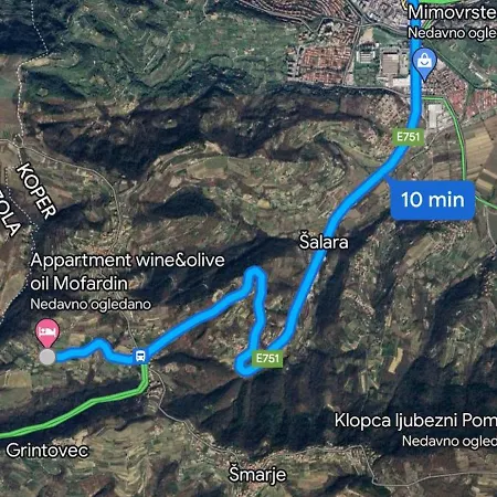 Apartment Wine & Olive Oil Mofardin *